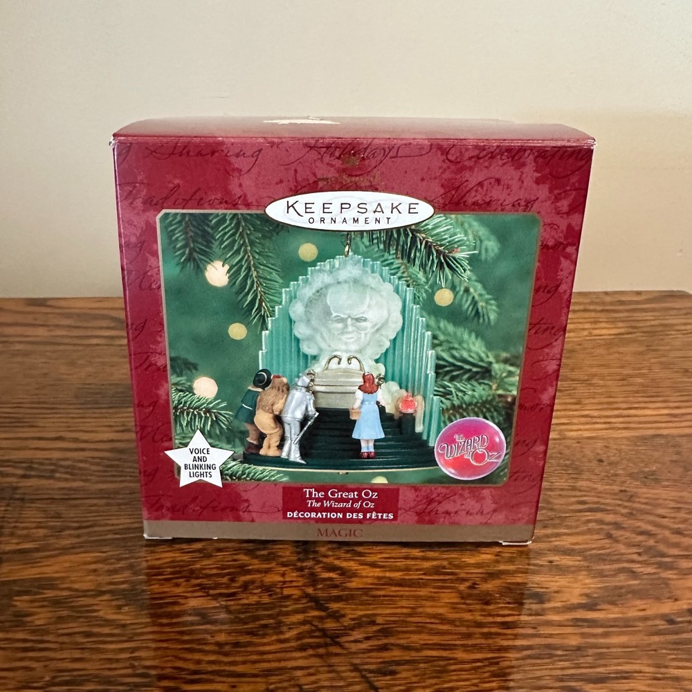 1999 Hallmark "The Great Oz" The Wizard Of Oz Keepsake Ornament